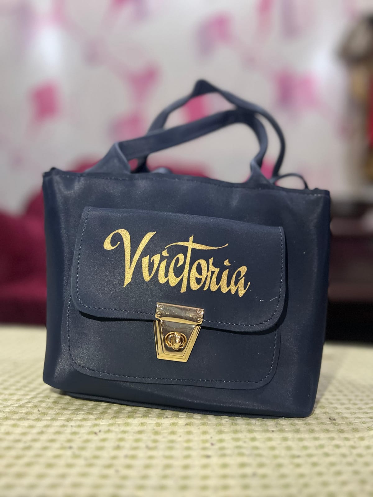 Lock & Zip Shoulder Bag