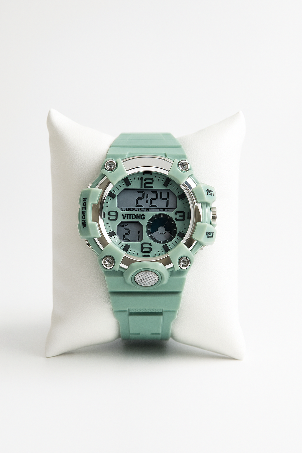 Vitong Mint Green Digital Sport Watch