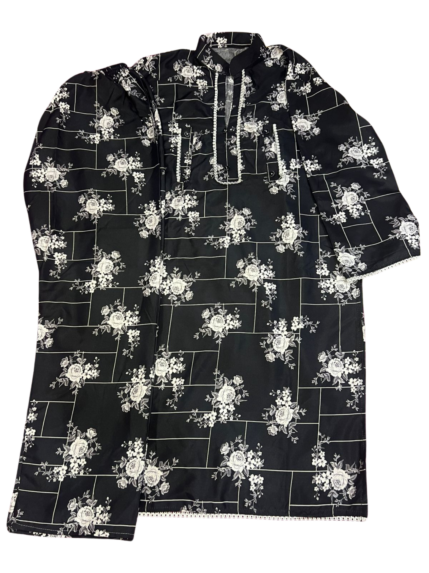 2-Piece Lawn Cotton Suit – Large Size