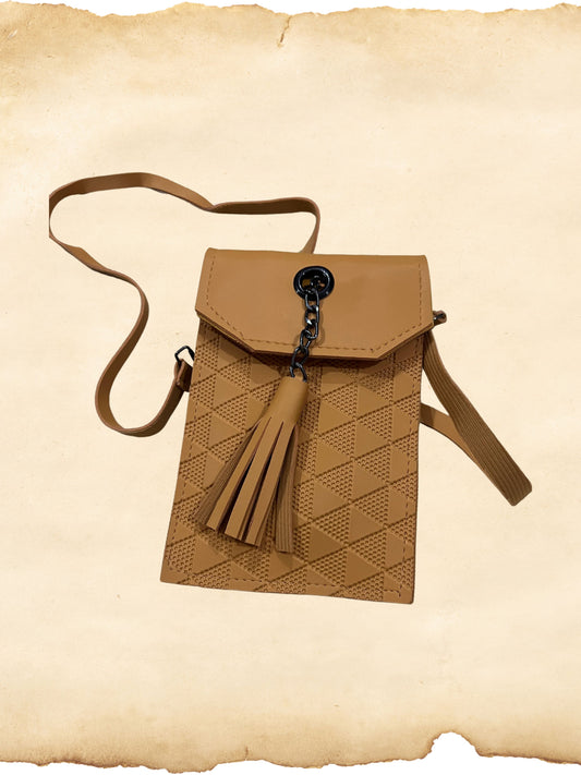 2 Pocket Rexine Handbag – for Mobile & Cash