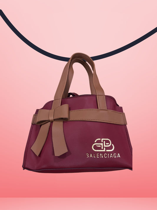 Stylish Dual Pocket Zip Bag
