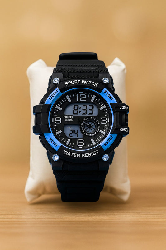 Ligiat Vitong Blue Digital Sport Watch